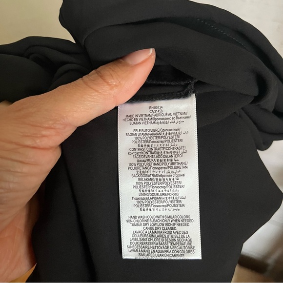 BCBG drape front top - Picture 7 of 7